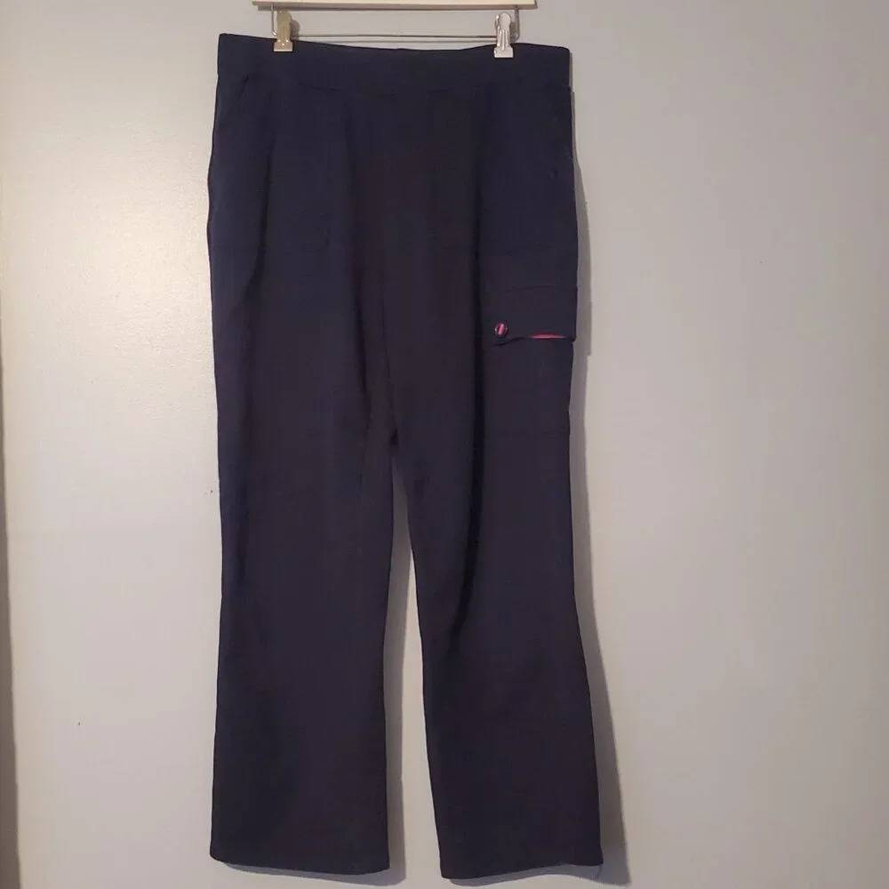 Lauren Ralph Lauren Blue Cargo Pants Size 1X Activewear Loungers Sports Jogger